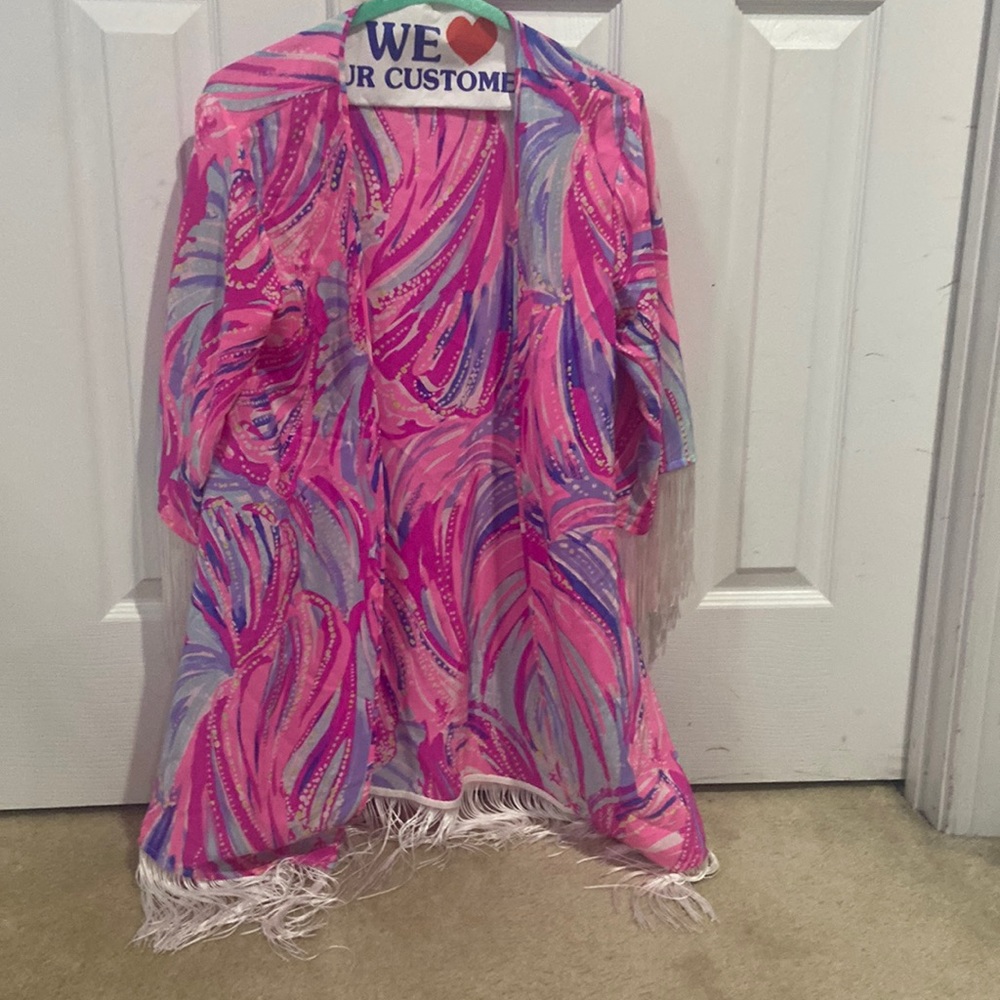 Lily Pulitzer shaw/cardigan